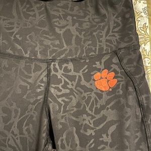 Clemson Highwaist Colosseum Leggings - Black Sz S